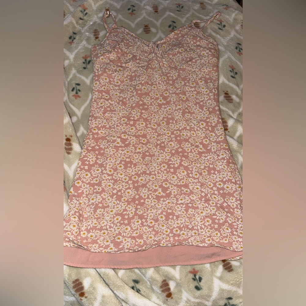 Hollister Pink Floral Dress